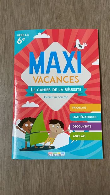 Cahier de vacances, tout neuf