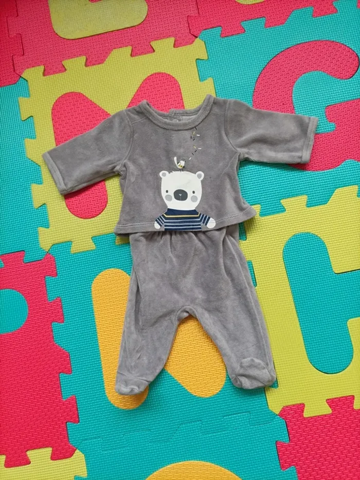 Pyjama deux pièces naissance