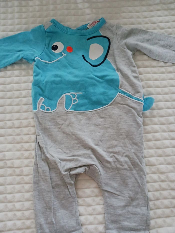 Lot de 2 pyjamas 6 mois - photo numéro 2