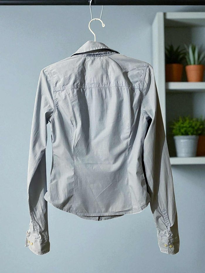 Chemisier bleu clair Abercombrie & Fitch - photo numéro 6