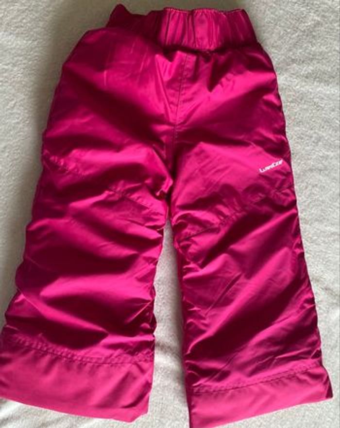 ensemble de ski fille 4 ans wed'ze decathlon rose orange 98/104 cm veste pantalon - photo numéro 4
