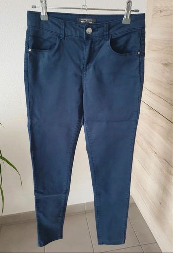 Pantalon skinny bleu marine