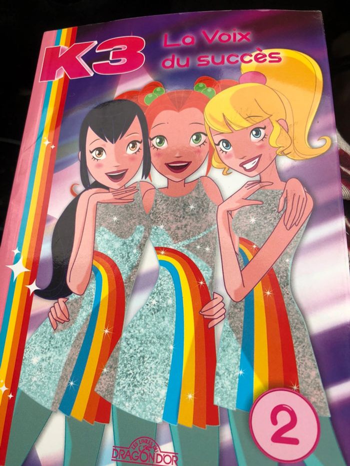 #livre #k3 la voix du succès #dessinanime