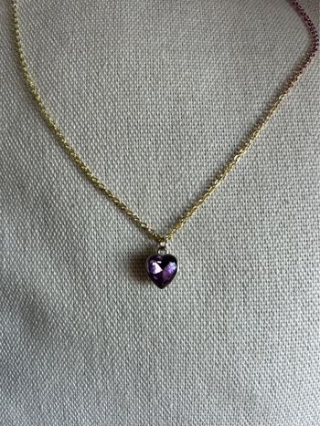 Collier cœur enfant