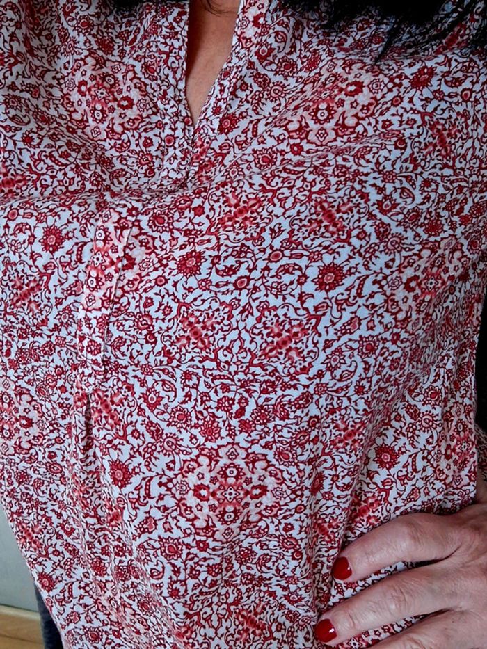 Chemisier Caroll taille 40 - photo numéro 6