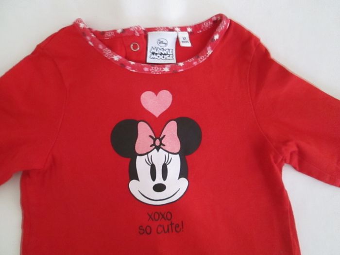 Blouse Disney rouge - photo numéro 2