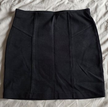 Pimkie Jupe Droite Maille Noir S 