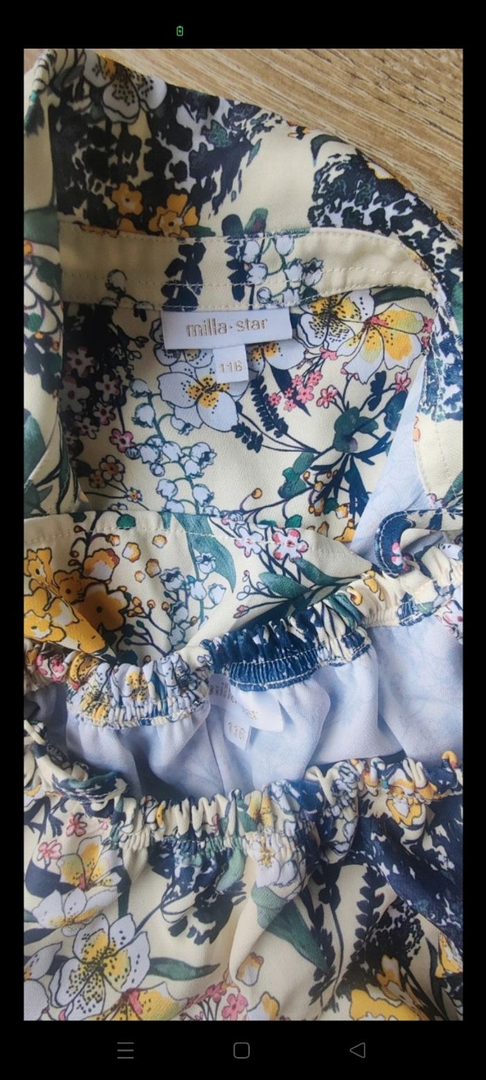 Lot combinaison et robe longue jbc 6/7ans - photo numéro 6