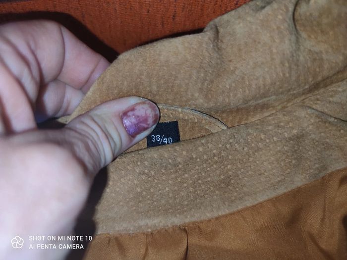 croute de cuir veste tendance indien - photo numéro 6