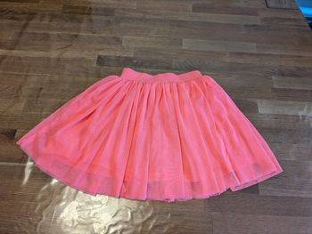 Jupe froufrou fluo fille 6 ans