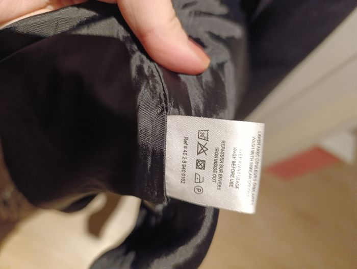 Veste mi-longue noire femme 40 - photo numéro 5