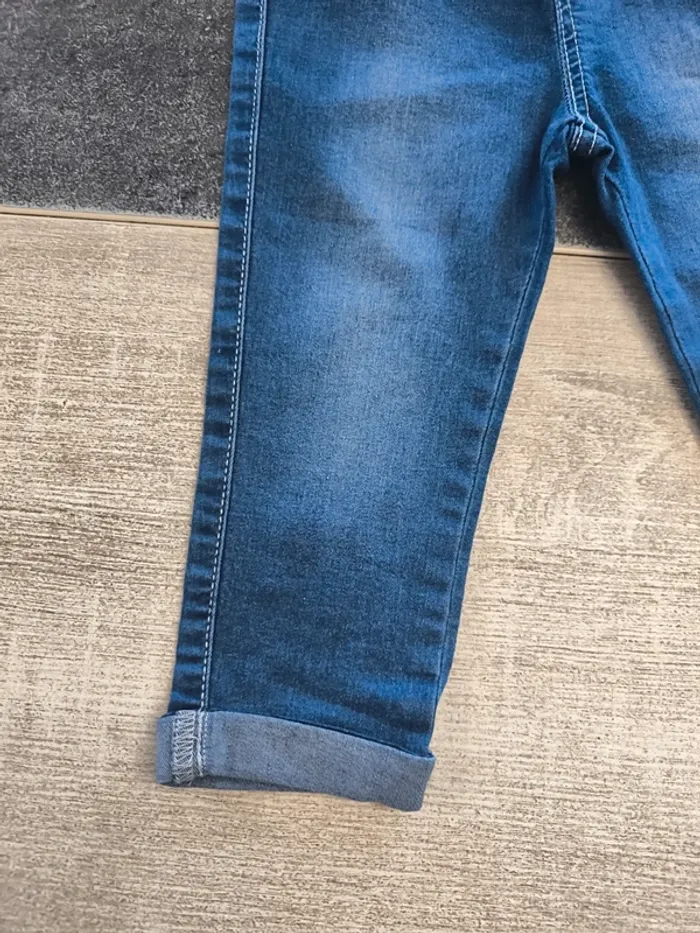 Pantalon jean souple extensible garçon 12 mois 80cm Mayoral - photo numéro 3