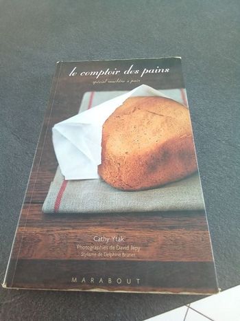 Livre de recettes pour pain et brioche spécial machine