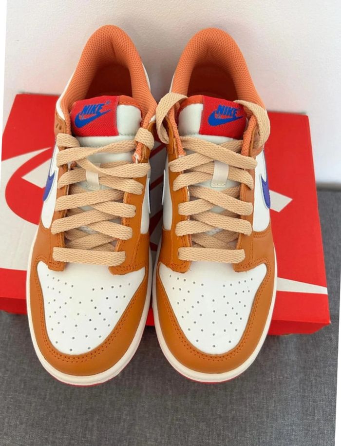 Nike Dunk Low Hot Curry Game Royal - photo numéro 8