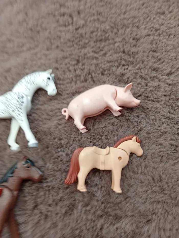 Lot de 4 figurines playmobil animaux - photo numéro 3