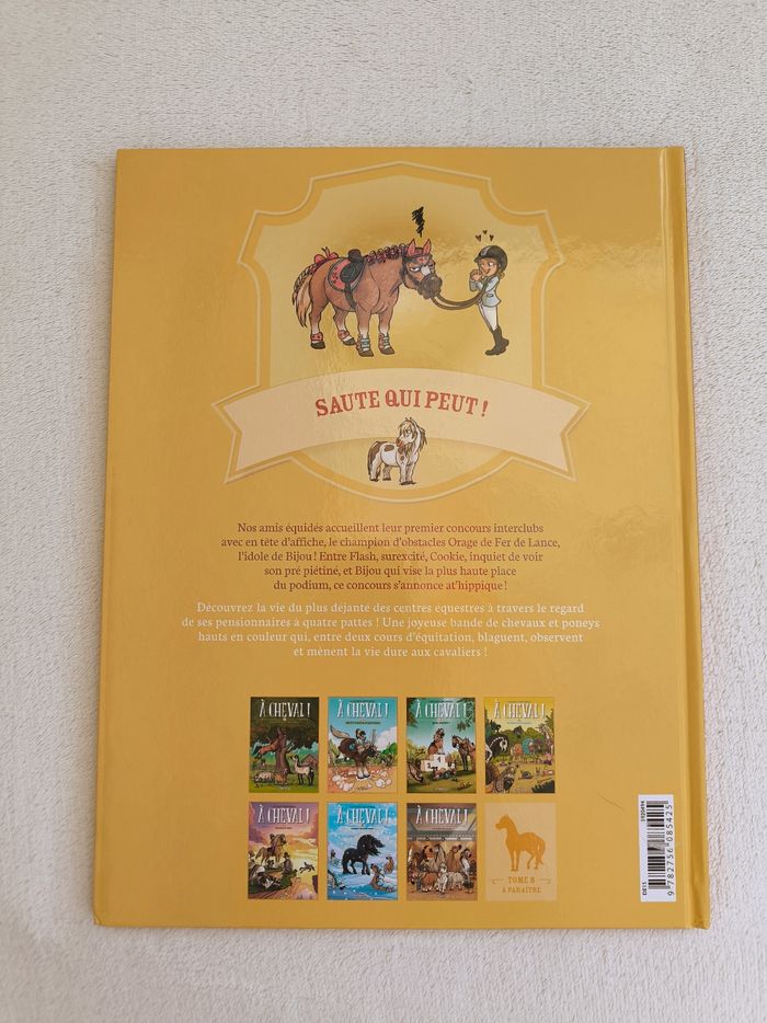 Livre À cheval 3 Delcourt - photo numéro 3