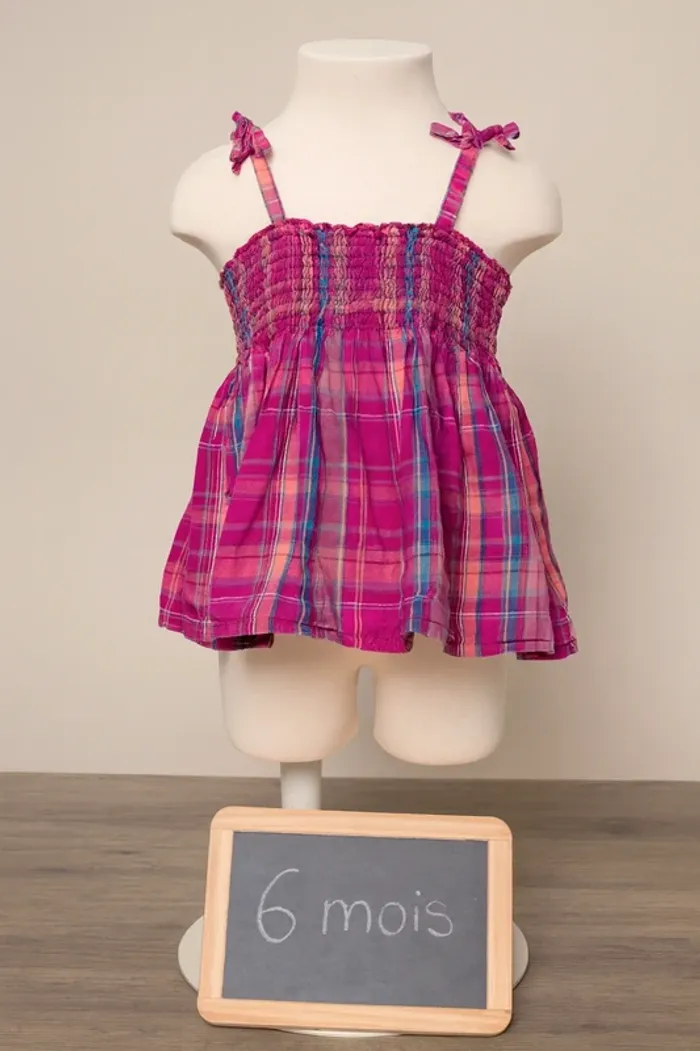 Robe tunique - Taille 6 mois 67cm - Obaibi - photo numéro 2