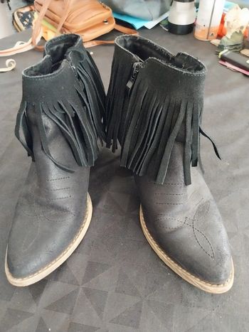 Bottines à franges