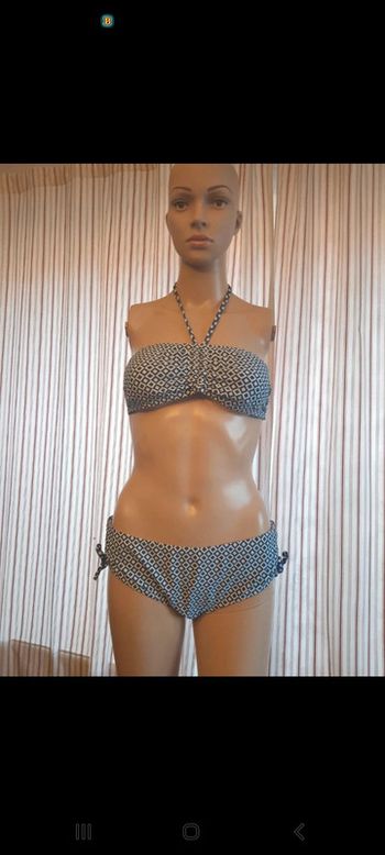 Bikini Shiwi Bleu/Blanc eu 40 fr 38/40 bonnet A/B