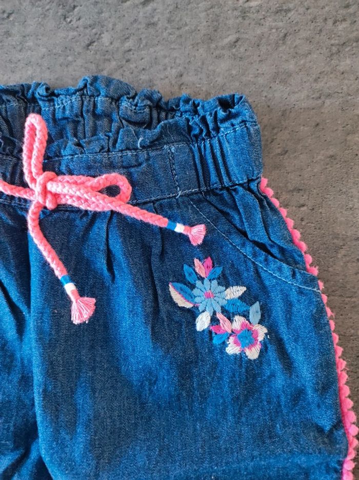 Pantalon fin effet jeans 6mois - photo numéro 2