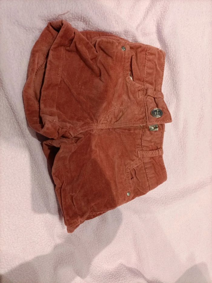 Short velour très peu porté - photo numéro 3