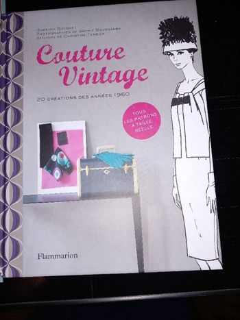 livre de couture vintage
