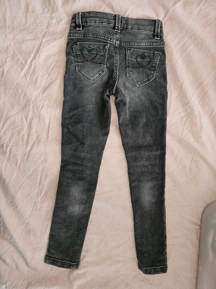 Jeans slim fille 6 ans - photo numéro 2