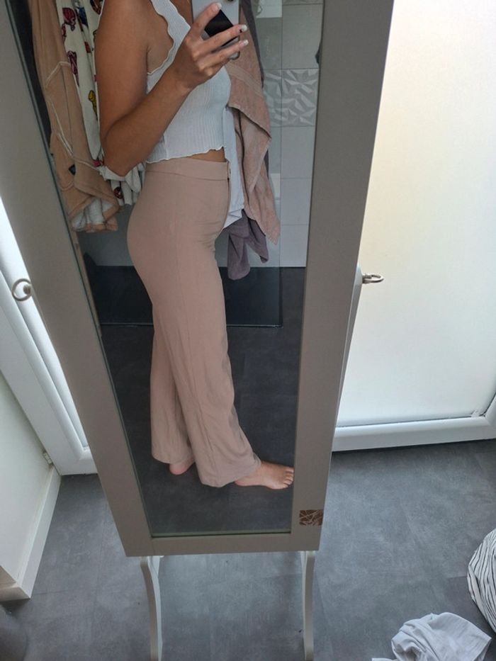 Pantlon fluide wide leg - photo numéro 4