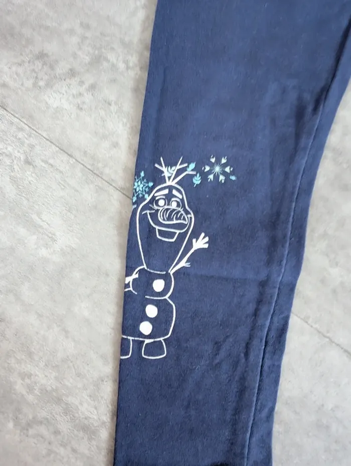 Legging fille 2/4 ans La reine des neiges - photo numéro 2