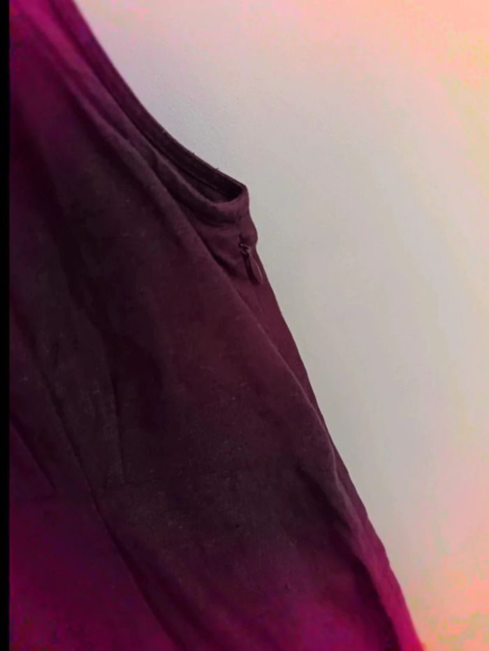 Robe longue aubergine - photo numéro 5