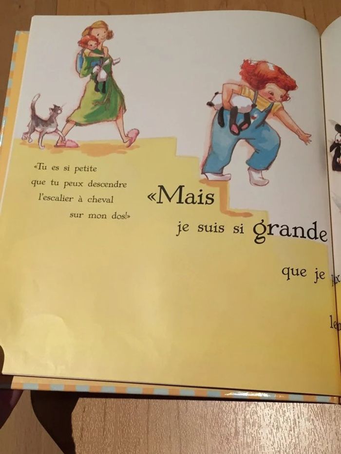 Livre je suis grande ou je suis petite - photo numéro 3