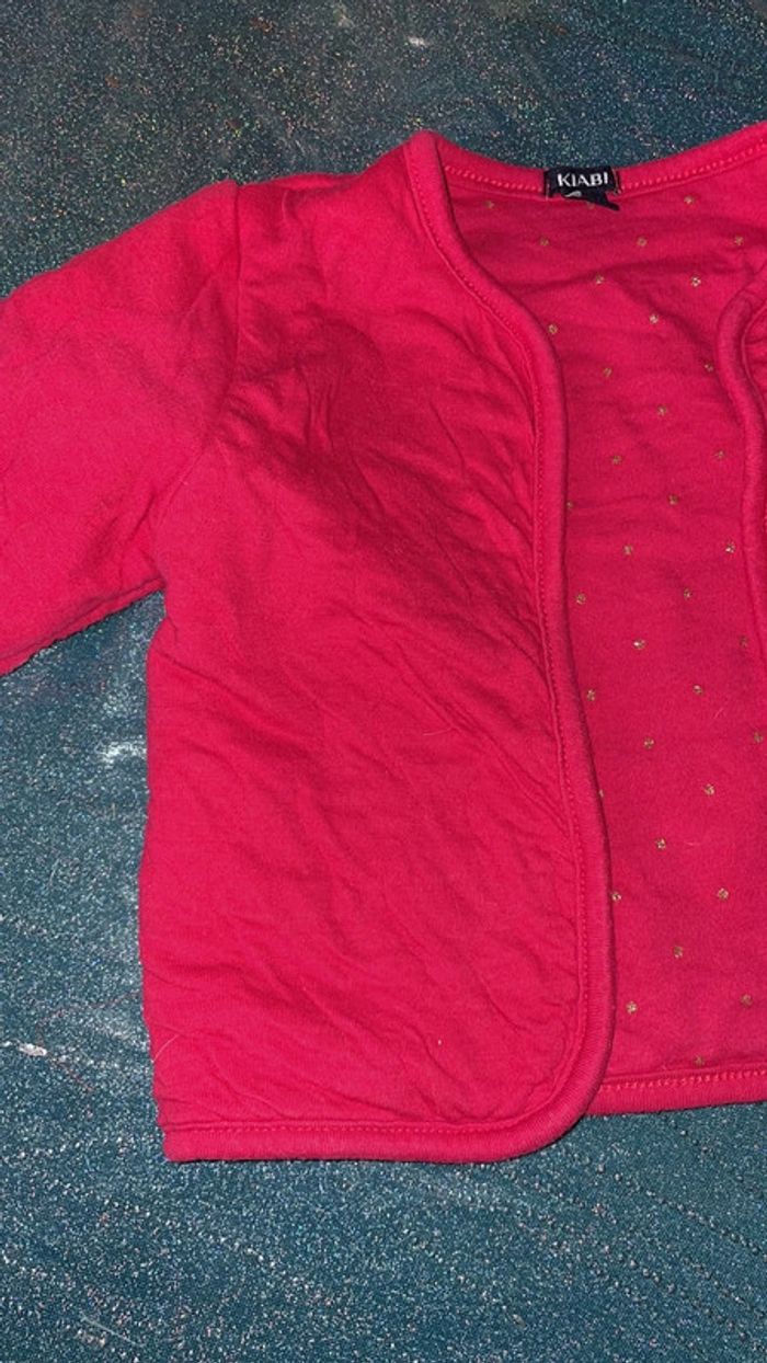 Petit gilet molleton 6M 63/69 cm - photo numéro 2