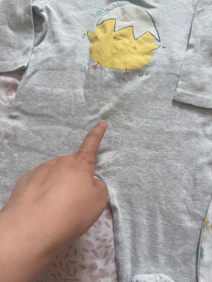 Lot 3 pyjama de tex baby taille 18 mois - photo numéro 5