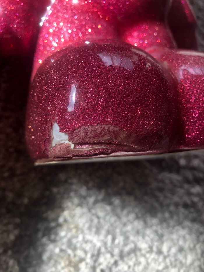 Ours rose pailleté et noir »Funky Bears »LOL - photo numéro 9