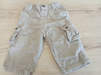 Pantalon velours garçon 