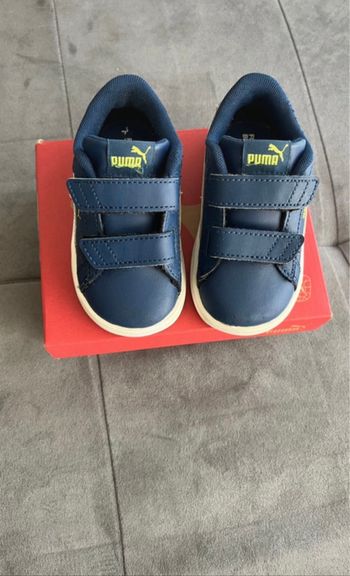 Basket bleu puma