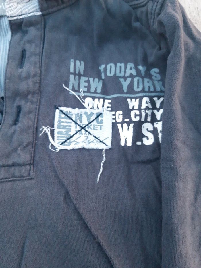 T shirts garçon avec fausse chemise - photo numéro 3