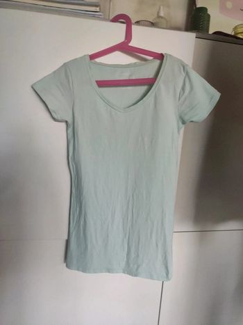 Primark t-shirt vert d'eau 34