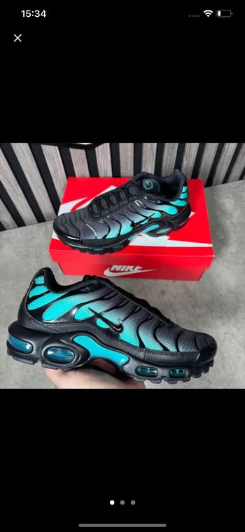 Nike TN noir bleu ciel enfant 34