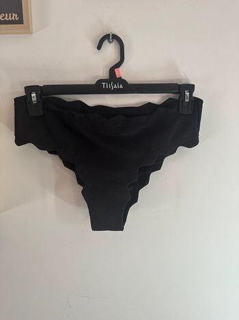 Culotte de maillot de bain noir femme xl