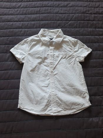 Chemisette blanche 5 ans