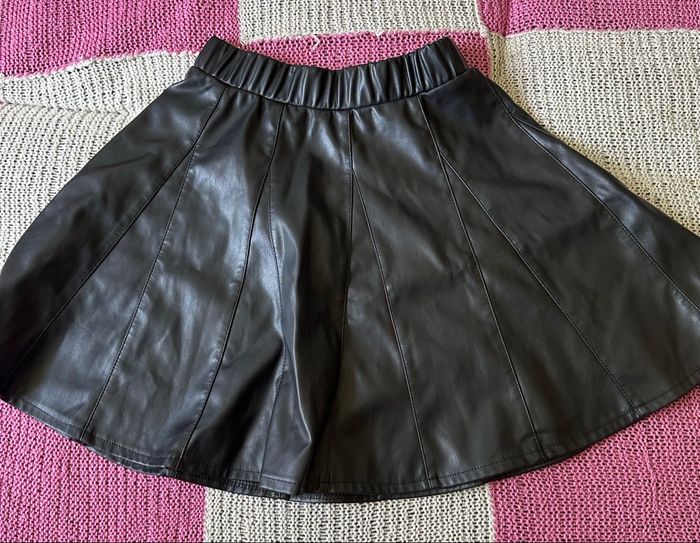 Jupe simili cuir