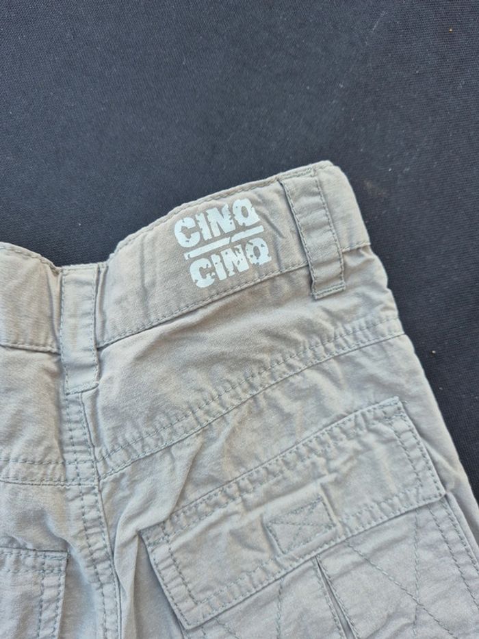 Long bermuda kaki pale taille 4 ans - photo numéro 3