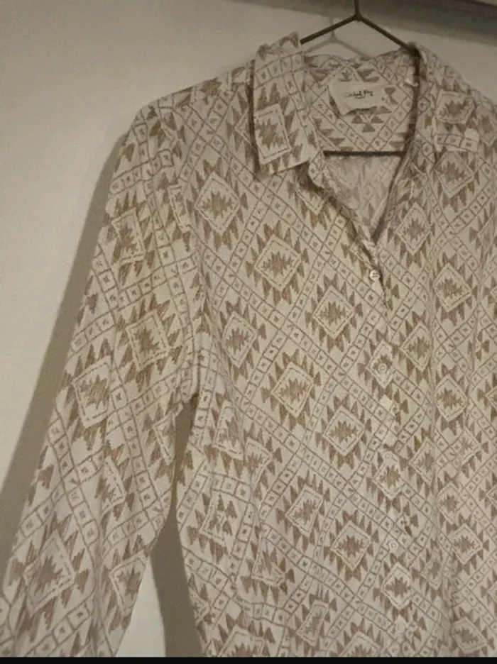 Chemise School Ray à motifs ethniques – Taille 36 (S) 🤍 - photo numéro 3