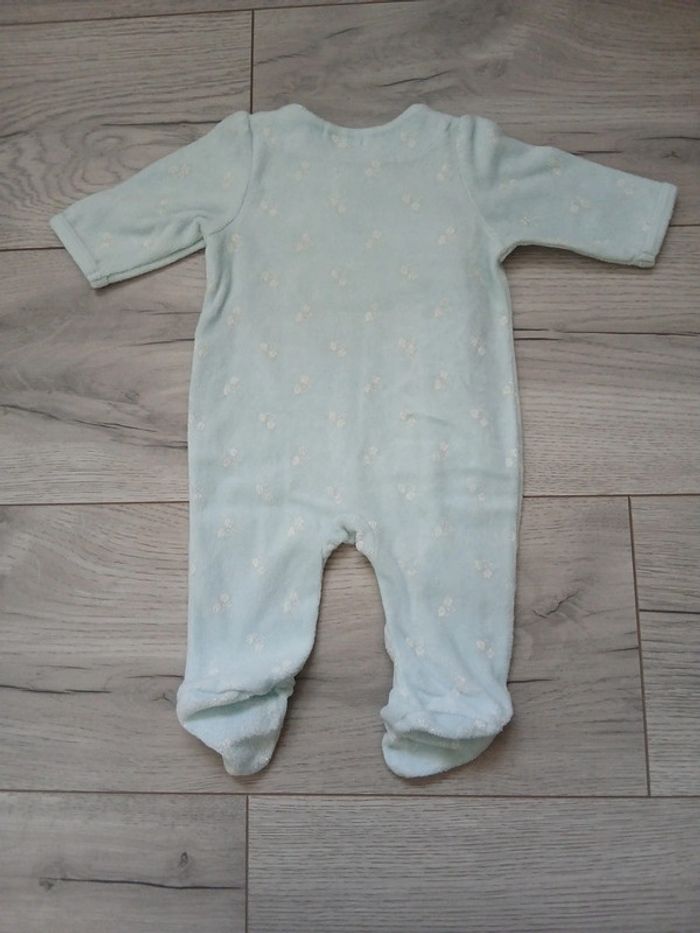 Pyjama velour ~ Gemo ~ 1mois - photo numéro 2