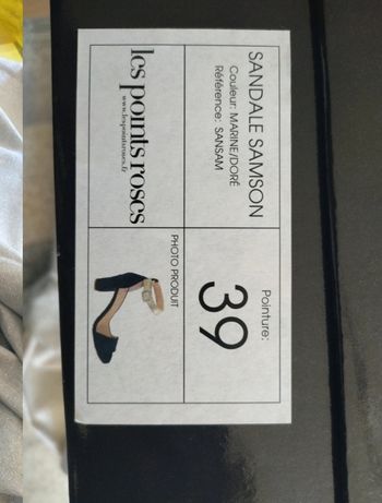 Sandales à Talon "Samson" - Les points roses