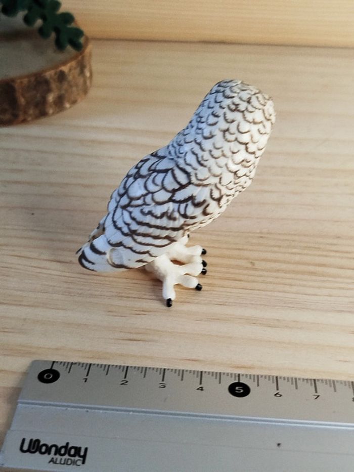 PAPO Chouette blanche Figurine animal de la forêt - photo numéro 5