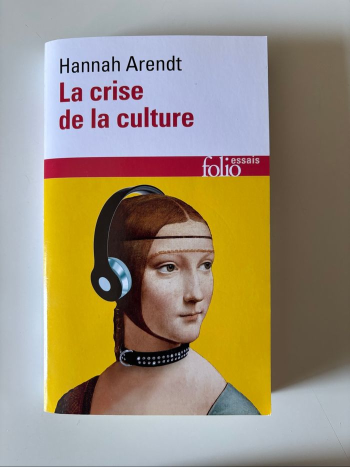 Livre La crise de la culture de Hannah Arendt