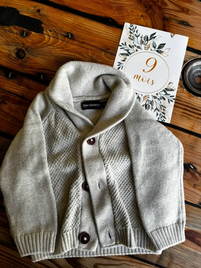 Gilet boutons