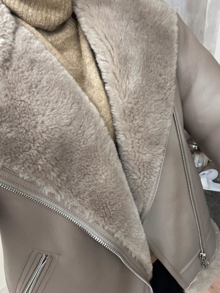 Manteau fourrure Mango - photo numéro 2